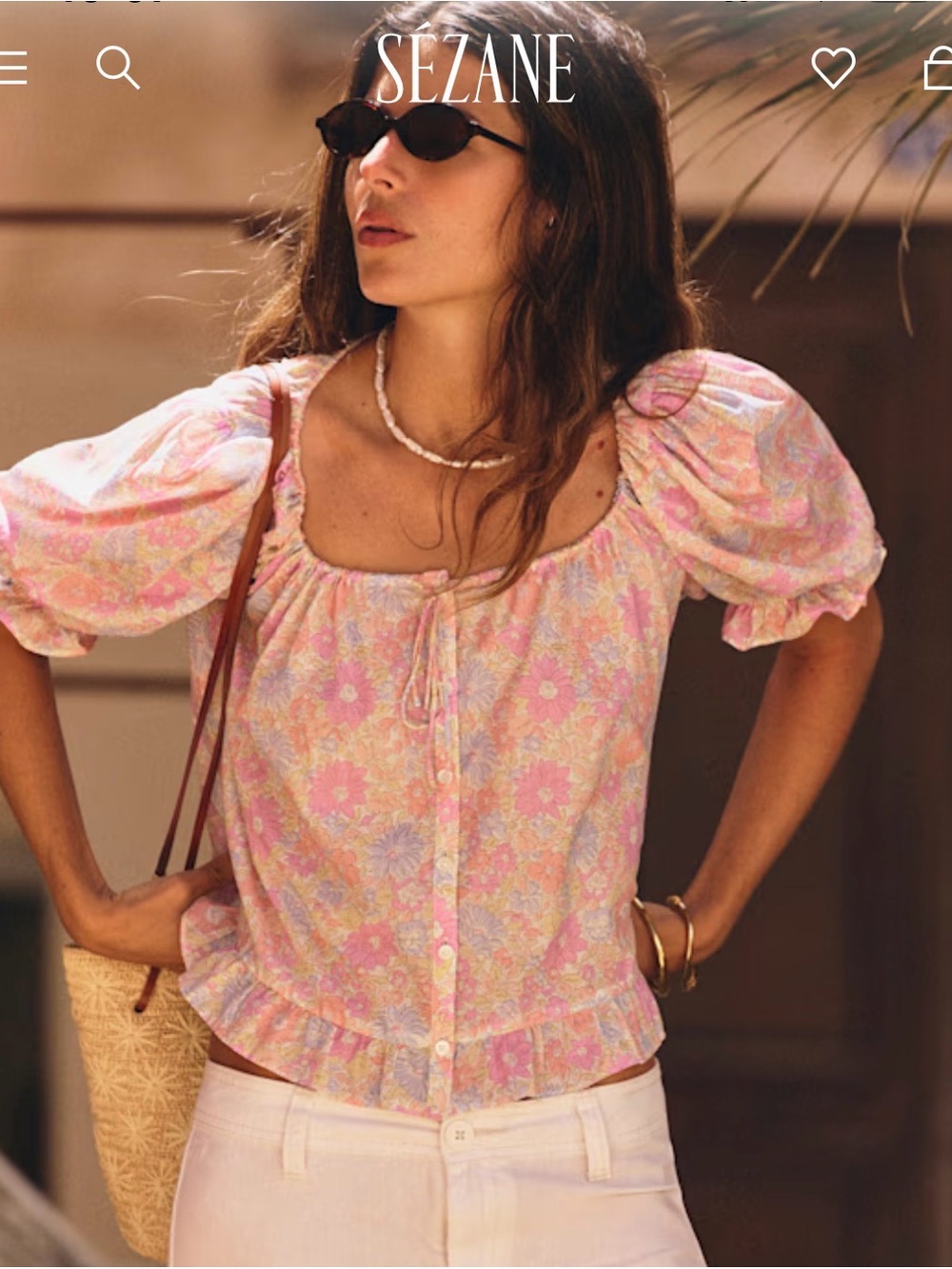 Sezane THALYMA SHIRT
